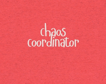 Chaos Coordinator - short sleeve t-shirt