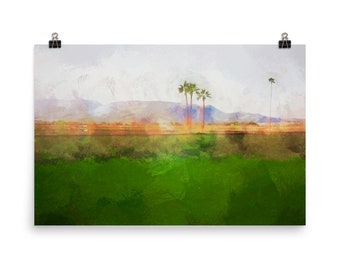 Palms -- Fine Art Poster