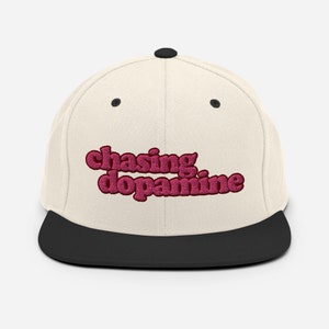 chasing dopamine Embroidered Snapback Hat image 9