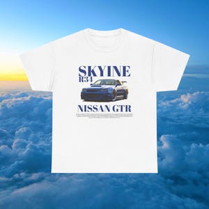 Nissan Skyline R34 GTR Tee: Vintage JDM Car Shirt