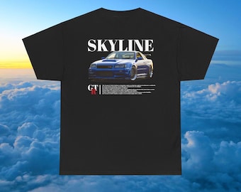 Fast and Furious Shirt, Nissan Skyline Shirt, Nissan Gtr R34 Skyline, Paul Walker, Nissan Gtr Shirt, Vintage Car Tee, Fast and Furious, Cars