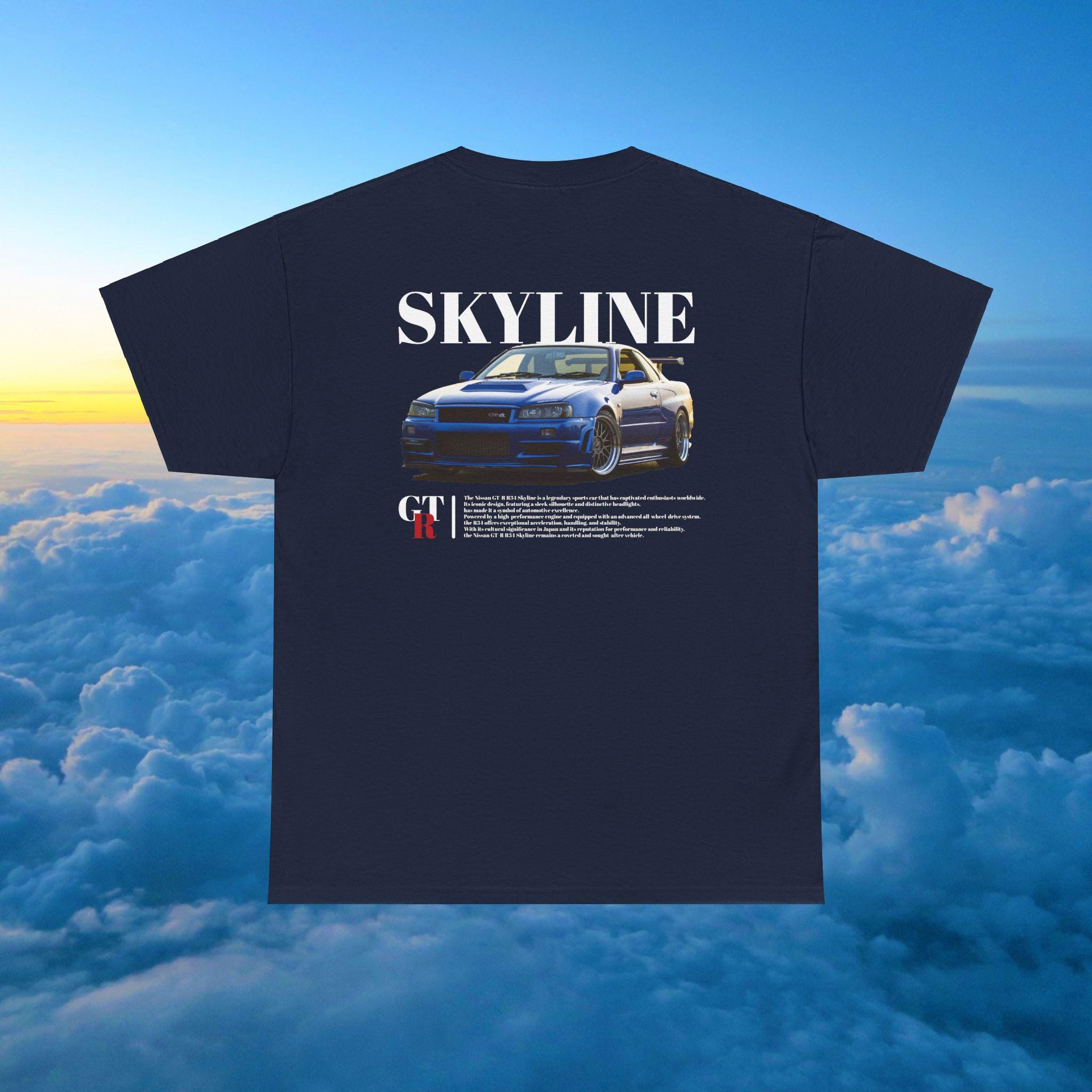 Fast and Furious Shirt, Nissan Skyline Shirt, Nissan Gtr R34