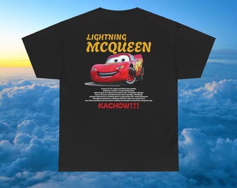Camiseta de la película Cars, Cars, camiseta de Lightning Mcqueen, camiseta de coche vintage, película de coches, Kachow Lightning Mcqueen, soy Lightning Mcqueen, camiseta de Sally Cars