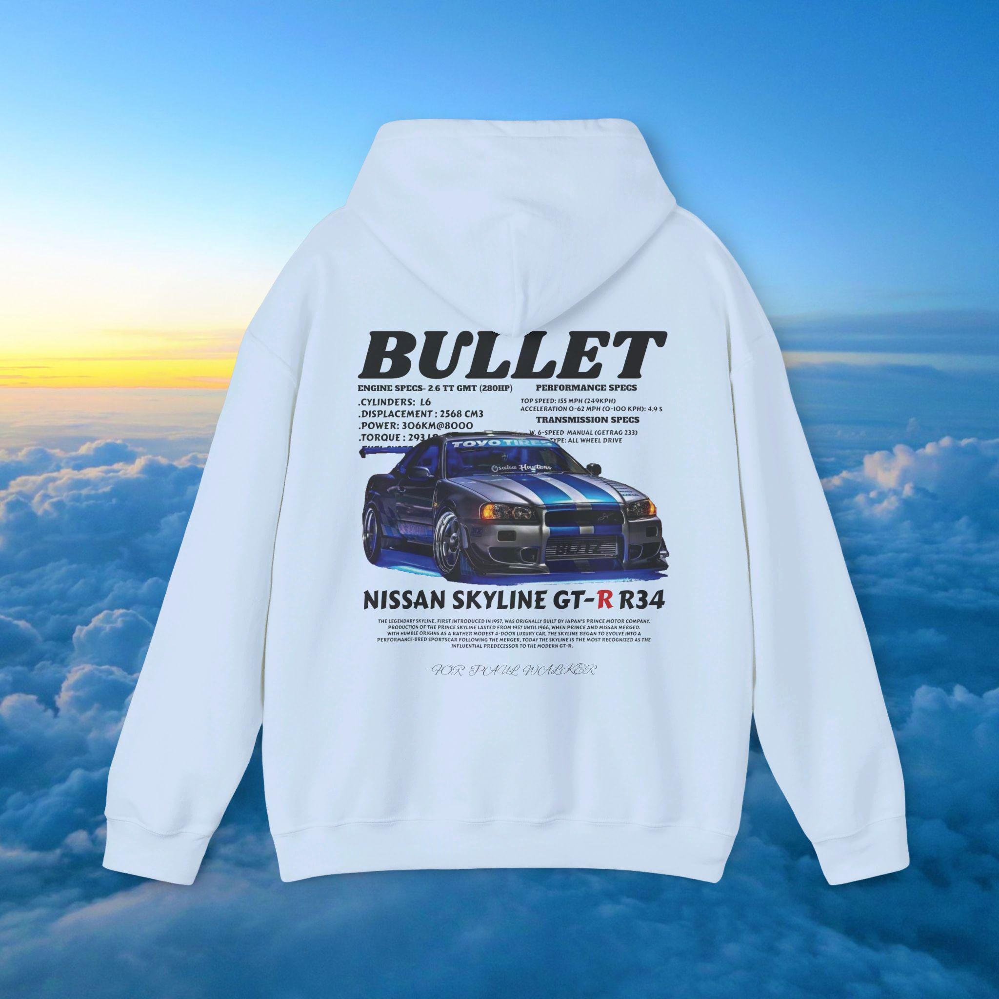 Fast & Furious Engine Piston Born For Speed Logo Sweat à Capuche