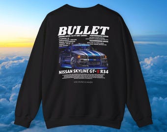 Fast and Furious, Fast and Furious Shirt, Samsung Gtr R34 Skyline, Für Paul Walker, Paul Walker Shirt, Vintage Car Sweatshirt, Auto Sweatshirt