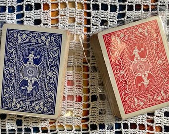 Deck of jumbo print playing cards
