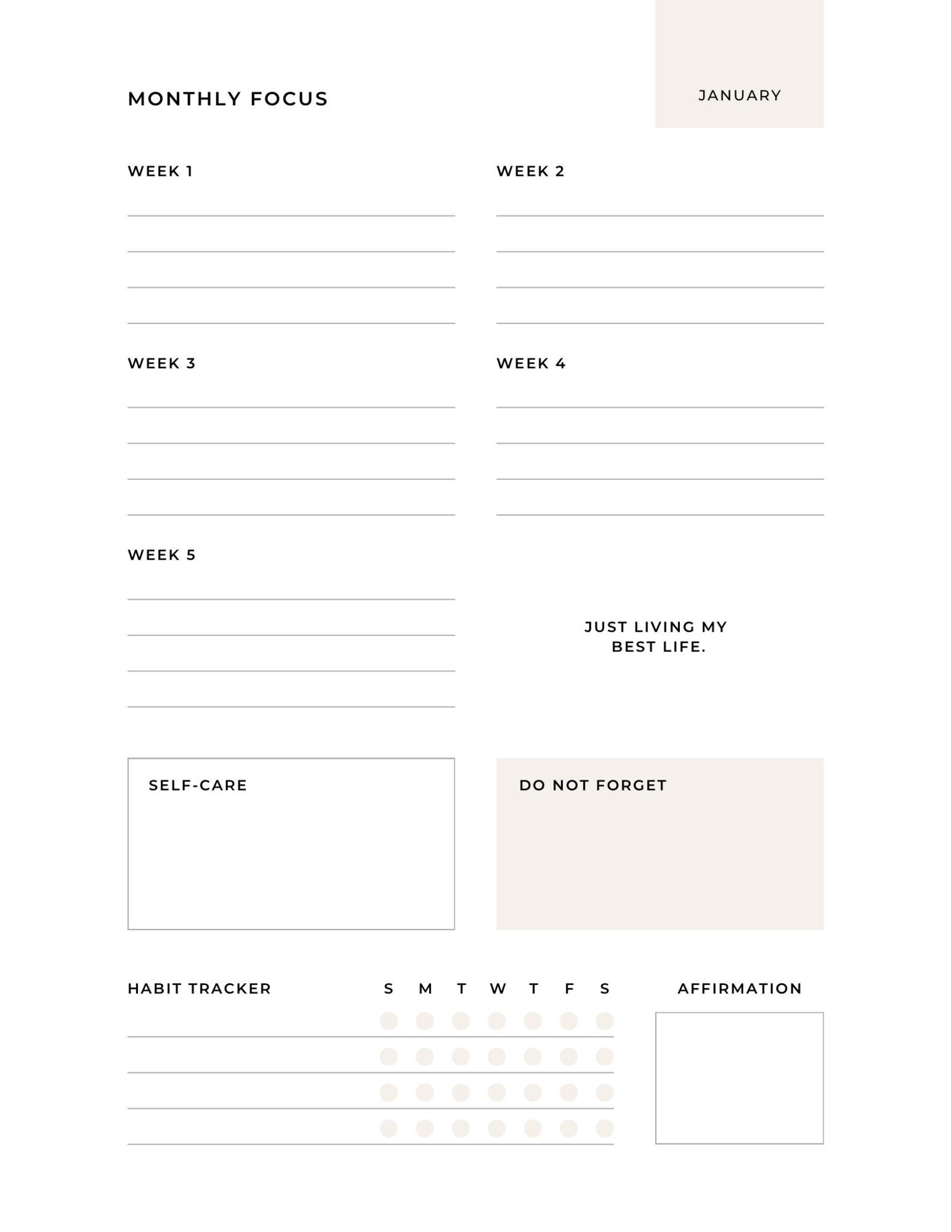 Ultimate Digital Planner - Goal Setting & Productivity Tools - Etsy
