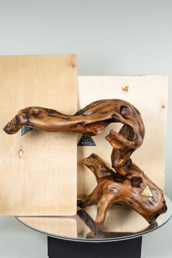 Aegean Driftwood Table Décor: Sanded Beeswax Sculpture - Etsy