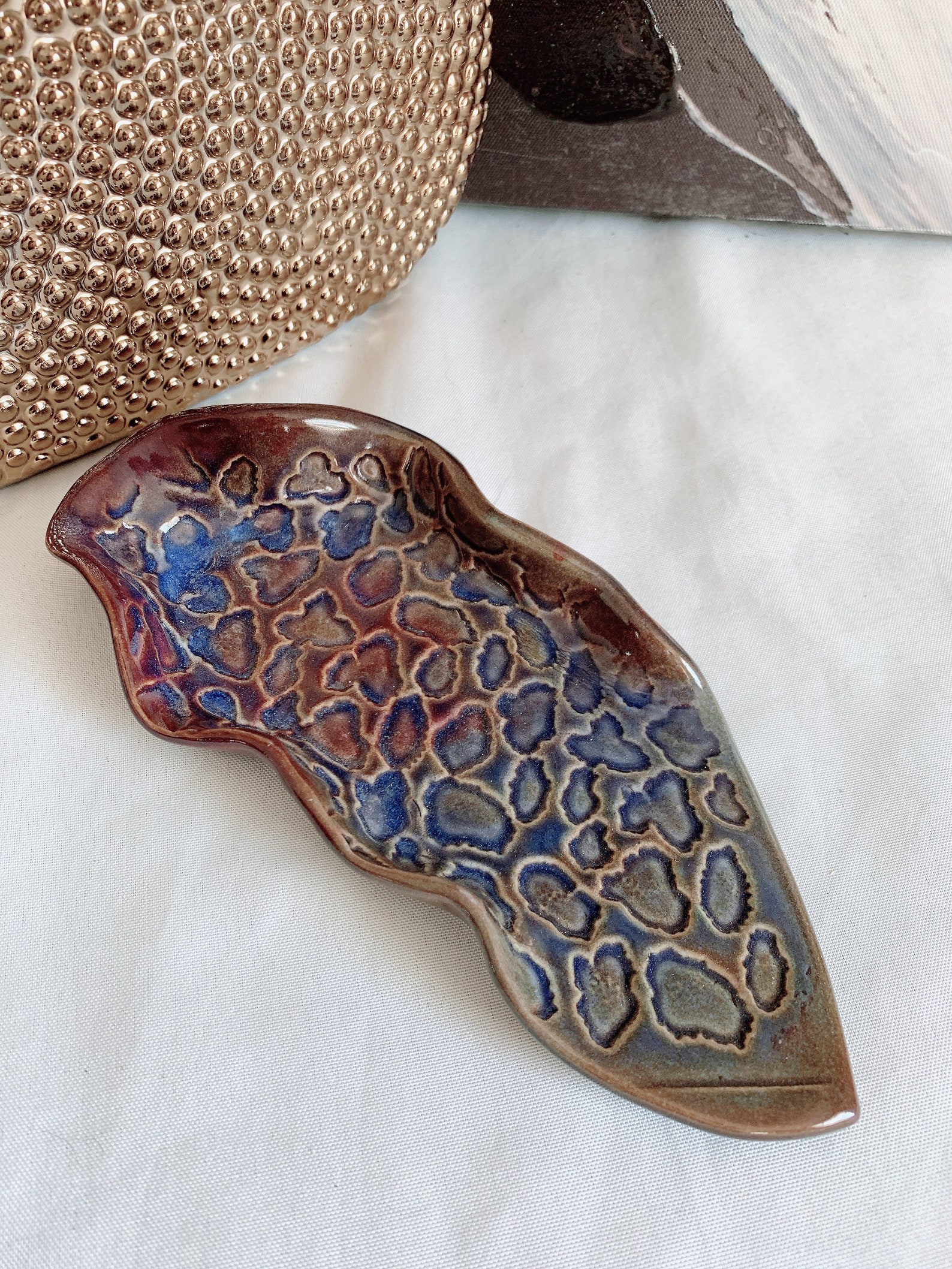 Decorative Spoon Rests Multiple colors and patterns Etsy