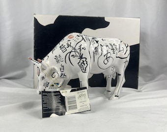 Cow Parade 2002 Cow Moo Flage #7254. Retired - Etsy