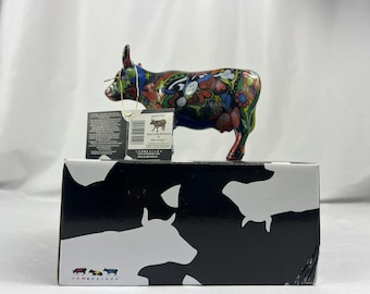 Vintage Westland Cow Parade Ceramic Figurine~ #7326 ~ 'welcome to