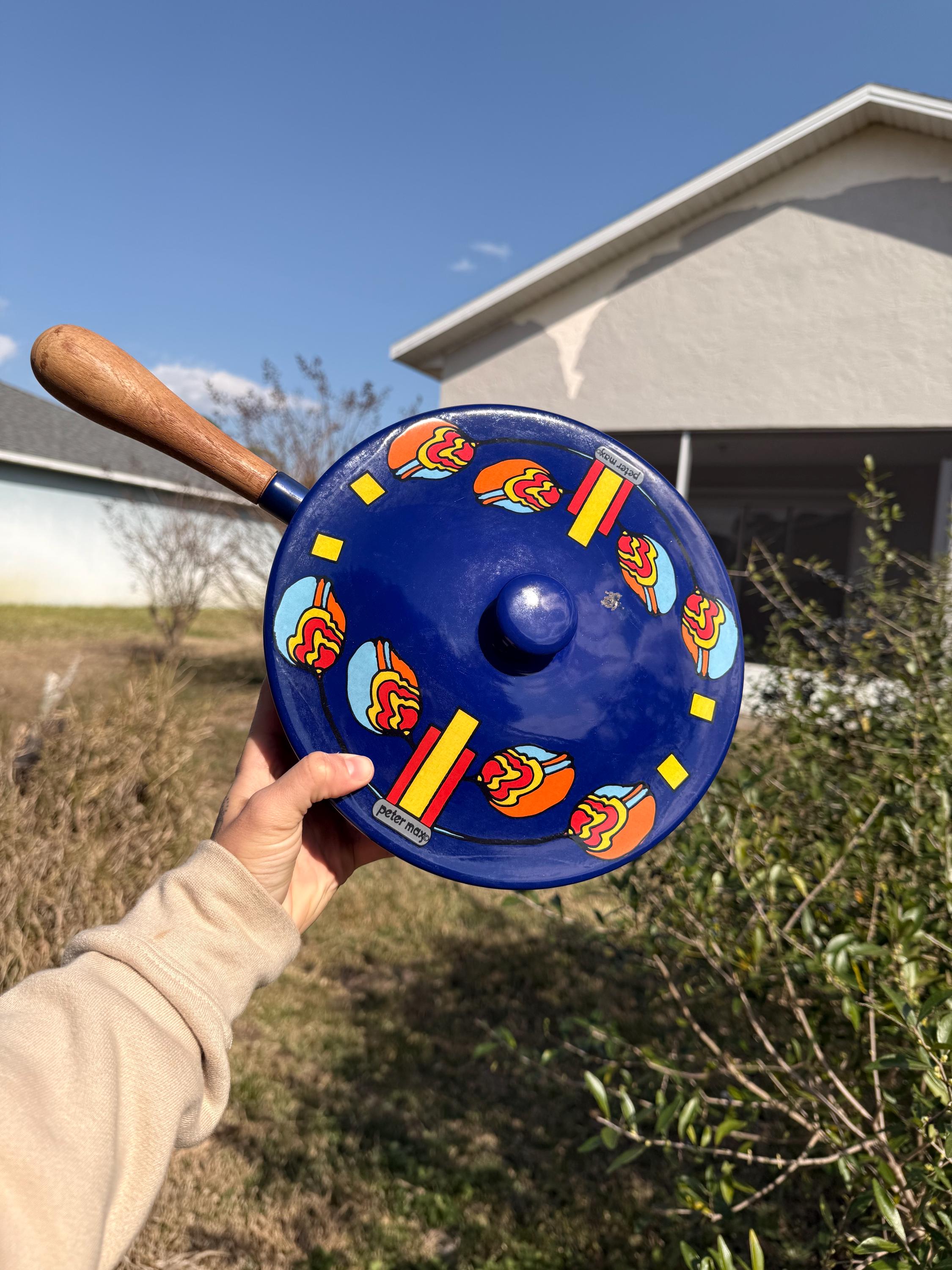 Peter Max Dish - Etsy