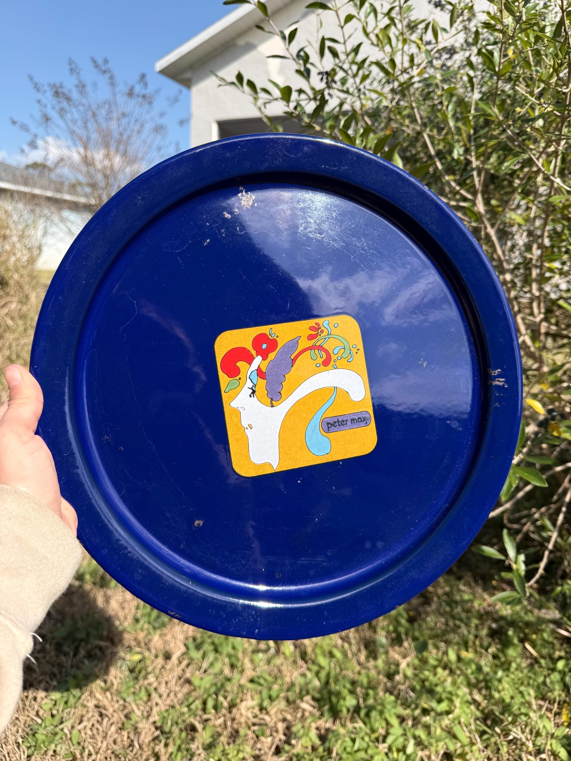 Vintage Tray Peter Max - Etsy