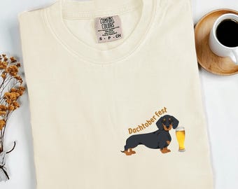 Oktoberfest Dachshund T-shirt, German Beer Festival Tee, Dachtoberfest, Funny Dachshund Shirt, Wiener Dog T-Shirt, Beer Shirt, Doxie Shirt