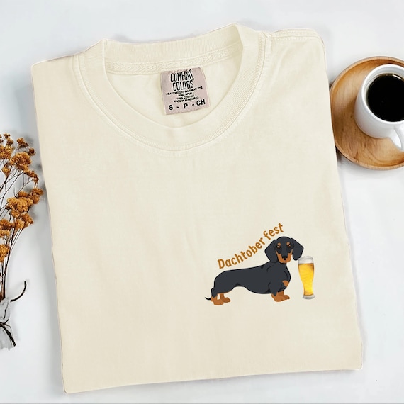 Oktoberfest Dachshund T-shirt, German Beer Festival Tee, Dachtoberfest, Funny Dachshund Shirt, Wiener Dog T-Shirt, Beer Shirt, Doxie Shirt