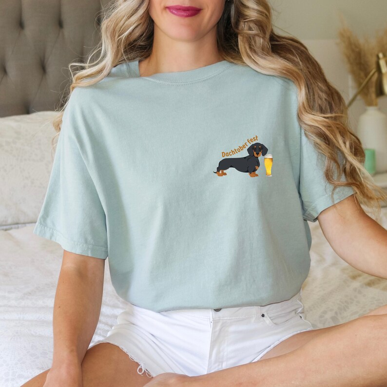 Camiseta de perro salchicha del Oktoberfest, camiseta del festival de la cerveza alemana, Dachtoberfest, camiseta divertida de perro salchicha, camiseta de salchicha, camiseta de cerveza, camiseta de doxie imagen 9