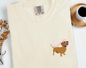 Dachshund Lover T-Shirt, Dachshund Shirt, Dachshund Mom, Wiener Dog T-Shirt, Cute Dog Tee, Dachshund Dad, Wiener Dog Mom, Wiener Dog Shirt