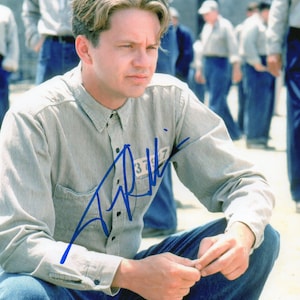 Signed Tim Robbins 8 x 10 Photo The Shawshank Redemption