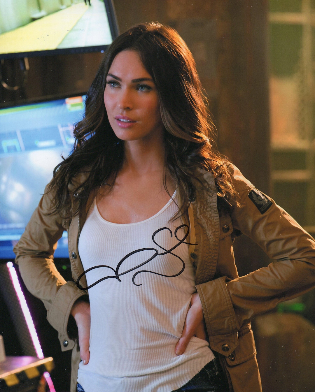 MEGAN autograph 直筆サイン ミニポスター MEGAN autograph 直筆サイン ミニポスター ポスター、印刷物