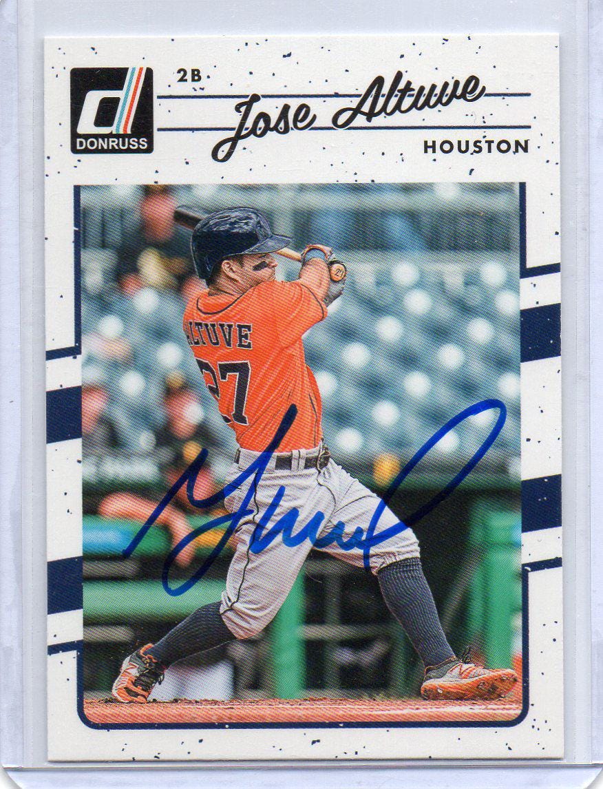 Jose Altuve Autograph - Etsy