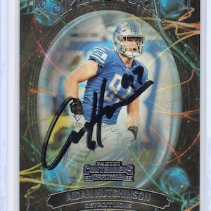 Signed Aidan Hutchinson Card Detroit Lions Really Nice
