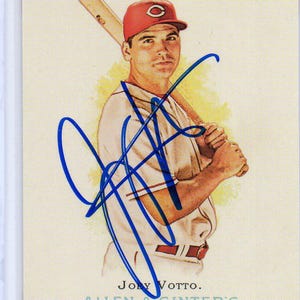 Signed Joey Votto Card Cincinnati Reds