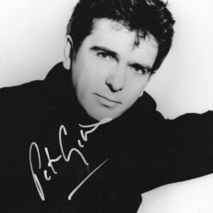 Signed Peter Gabriel 8 x 10 Photo Nice