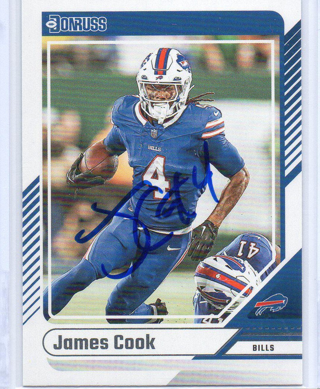 Signed James Cook Card Buffalo Bills Really Nice - Etsy