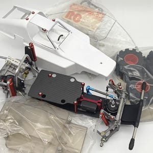Vintage Tamiya SRB Rough Rider Mk1 (1979) – Original Chassis & Parts Bundle, Collector RC Buggy
