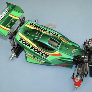Tamiya Top Force 1991 Vintage RC Buggy – Original 58100 Carbon Chassis | Collector’s Edition