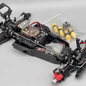 Tamiya Manta Ray 1988 – Vintage RC Buggy | Rare Collector Model w/ Original Body & Decals | Upgraded Shock Towers