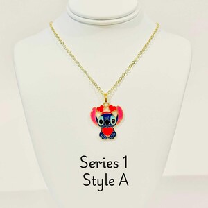 LIMITED EDITION Stitch Youth Charm Necklaces - Series 1: "Also Cute & Fluffy"