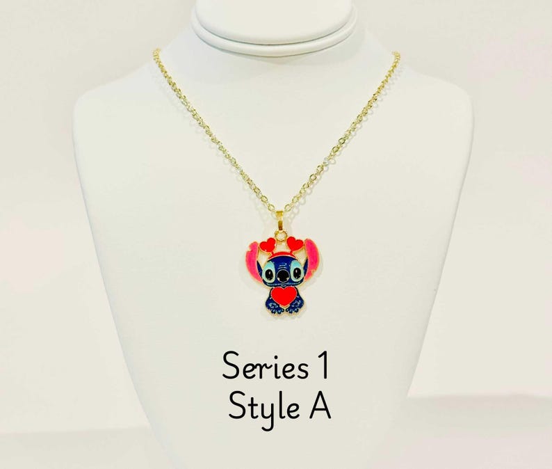 LIMITED EDITION Stitch Youth Charm Necklaces - Series 1: "Also Cute & Fluffy"