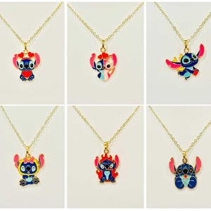 LIMITED EDITION Stitch Youth Charm Necklaces - Series 1: "Also Cute & Fluffy"