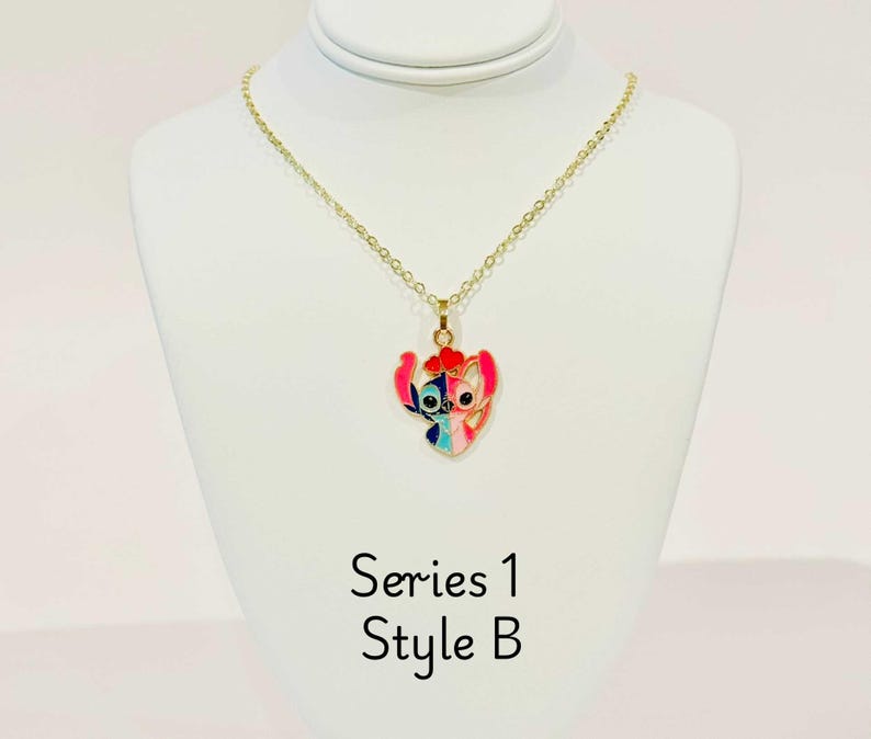 LIMITED EDITION Stitch Youth Charm Necklaces - Series 1: "Also Cute & Fluffy"