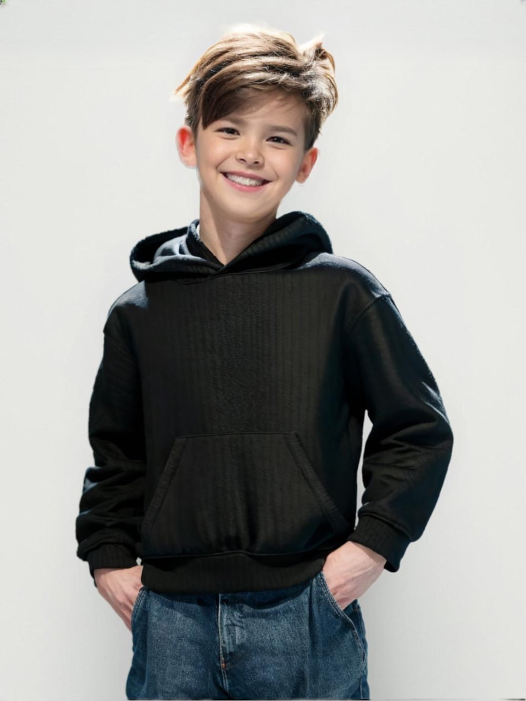 CORE Protection Kids Hoodie – Black main image 0
