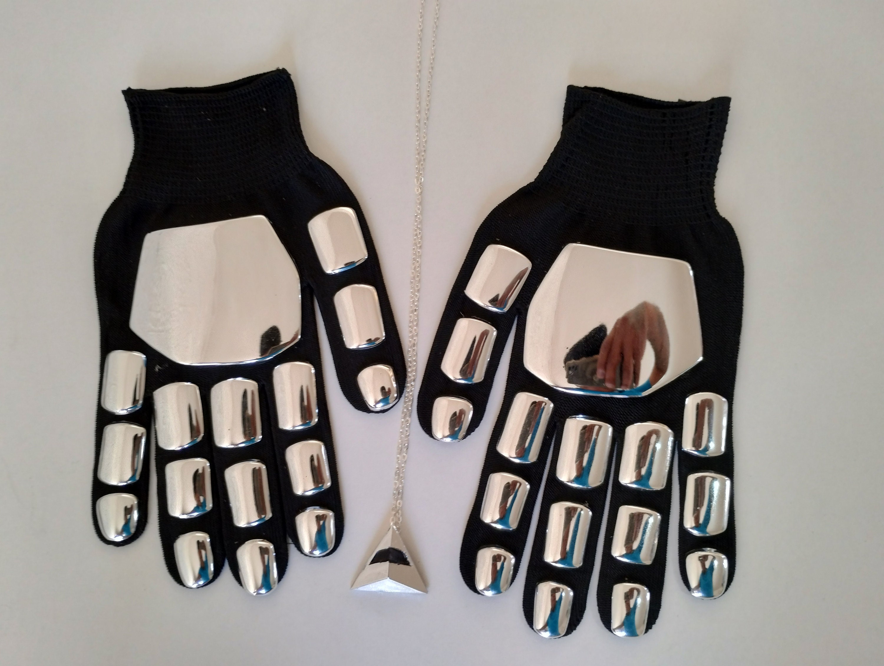 Daft Punk Pair of Gloves Cosplay Guy Manuel Thomas Bangalter