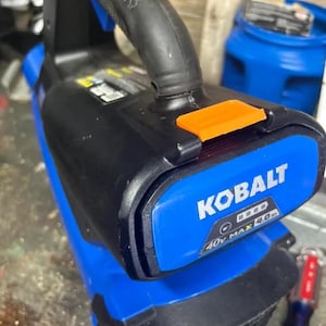 Replacement Battery Release Lever (Battery Latch) for 40v Kobalt Lawn Equipment - 3D Printed, Durable - Printed with Nylon Carbon Fiber.