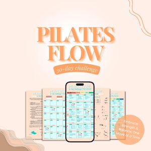 30 Day Pilates Workout Plan | Full Body Workout Digital Plan Women | Beginner-friendly Pilates at home | Pilates for strength flexibility