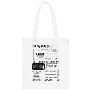 Gavin & Stacey Inspired Tote Bag  - Whats Occurring? and famous funny quotes from show