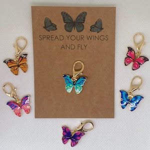 Butterfly Keychain
