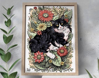 Hola Chihiro - Impresión de ilustración