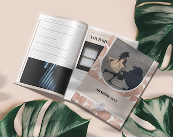 Hoja de trabajo sobre la sombra del yo: herramienta de autorreflexión basada en la psicología para el trabajo interior, la terapia y el coaching