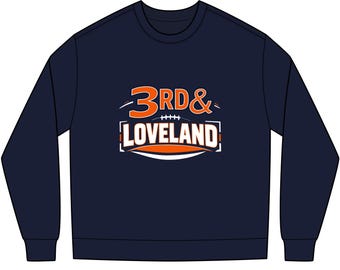 Camiseta de manga larga 3RD & Loveland / Logotipo deportivo