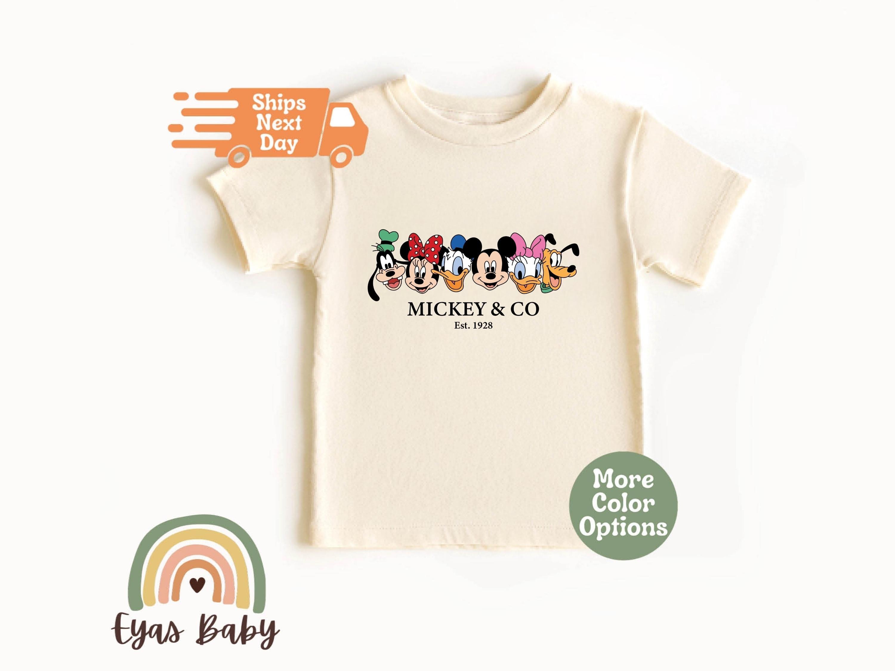 Mickey & Co Toddler T-shirt, Mickey And Friends Kids Shirt, Disney Trip Shirt, Disney World Shirt, Disney Vacation Toddler and Baby Onesie®