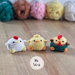 Chubby Chicken Family Crochet Pattern