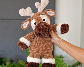 Crochet Reindeer Sven Pattern Amigurumi
