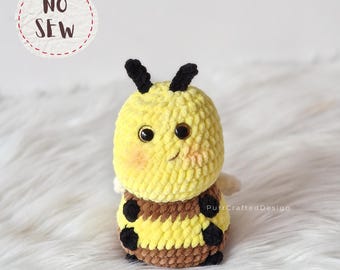 Chubby Bee Crochet Pattern