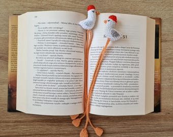Crochet Seagull Bookmark Pattern