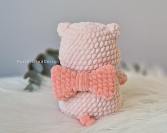 Crochet Peachy Little Pig Amigurumi Pattern